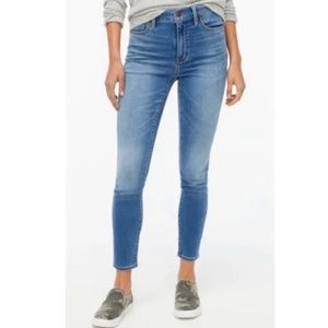 J. Crew Women's 10" High Rise Skinny Jeans Jeggings Size 27 Style BA783